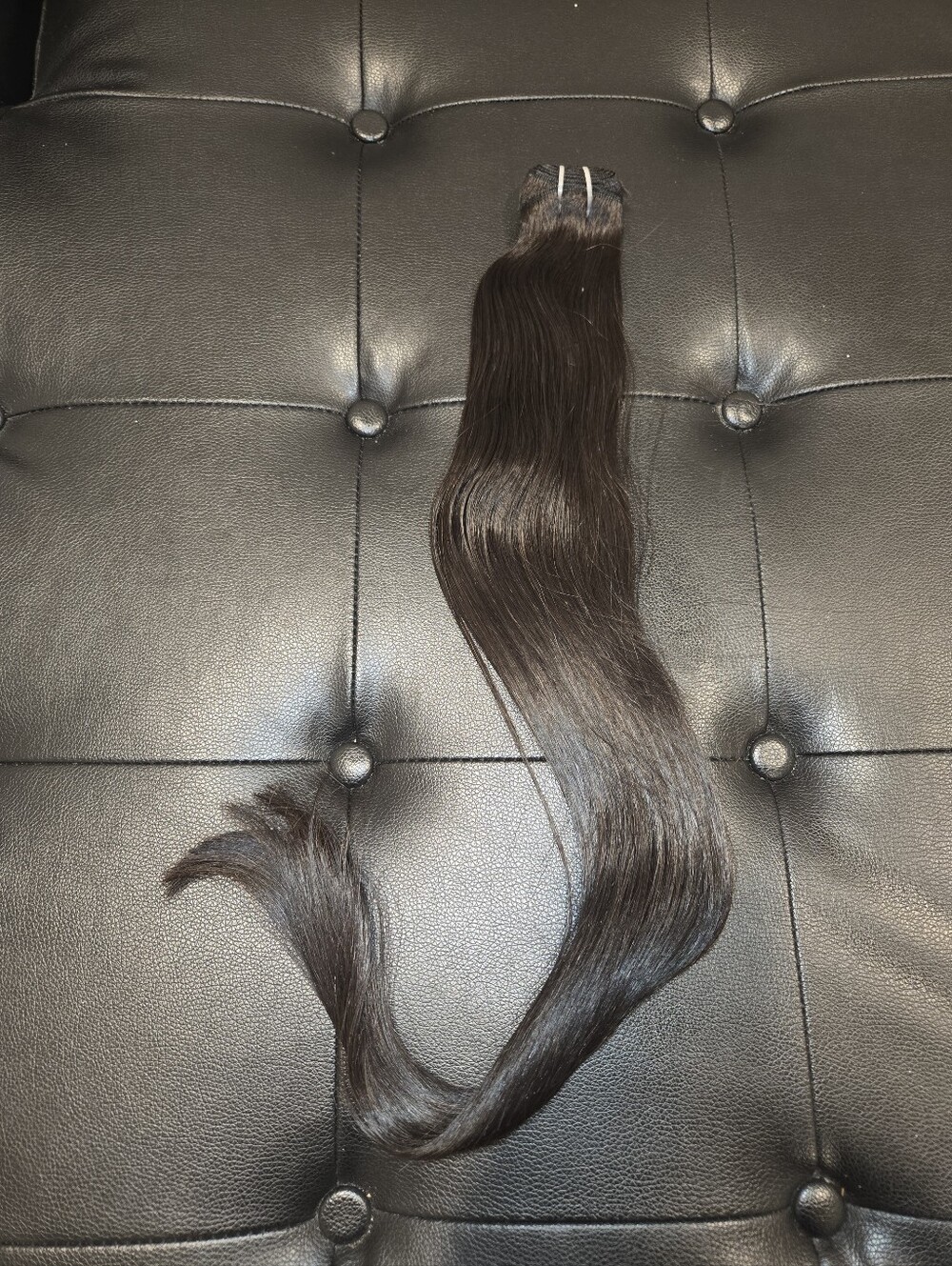 26" Raw Virgin Burmese Straight Weft Bundle